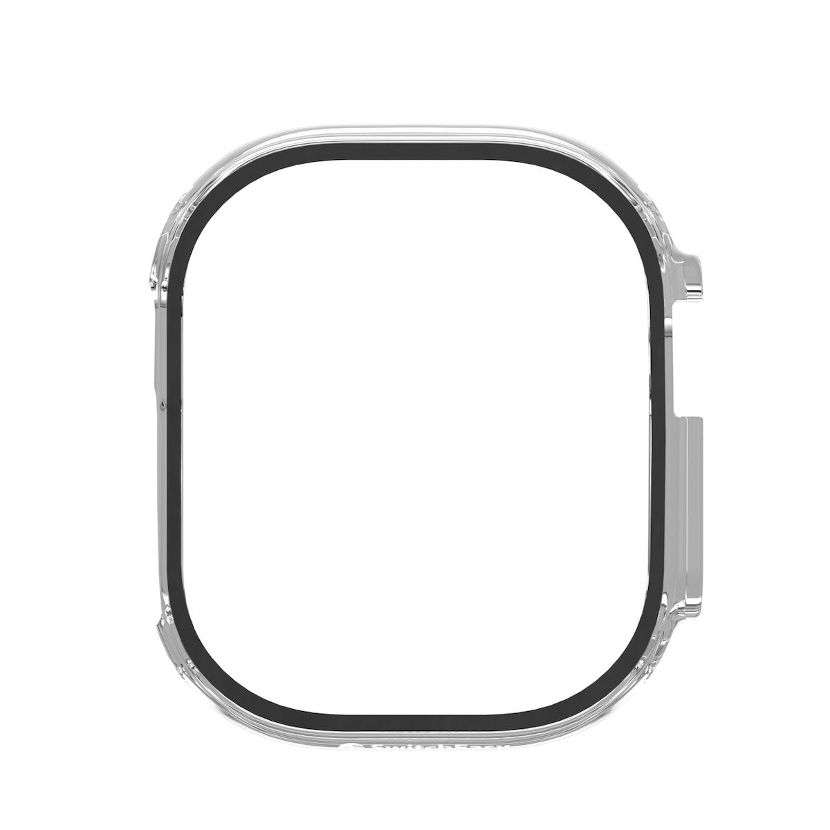 SwitchEasy Hybrid Protective PC Case + Tempered Glass 360 Protection for Apple Watch Ultra 49mm (Watch not Included)