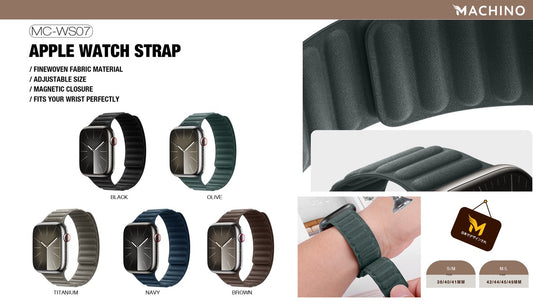 MACHINO Fabric Strap for Apple Watch (MC-WS07)