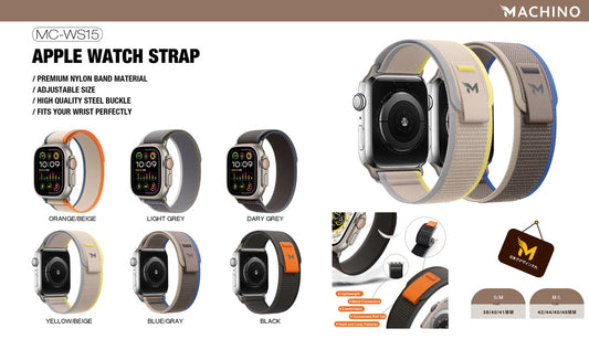 MACHINO Nylon Strap for Apple Watch (MC-WS15)