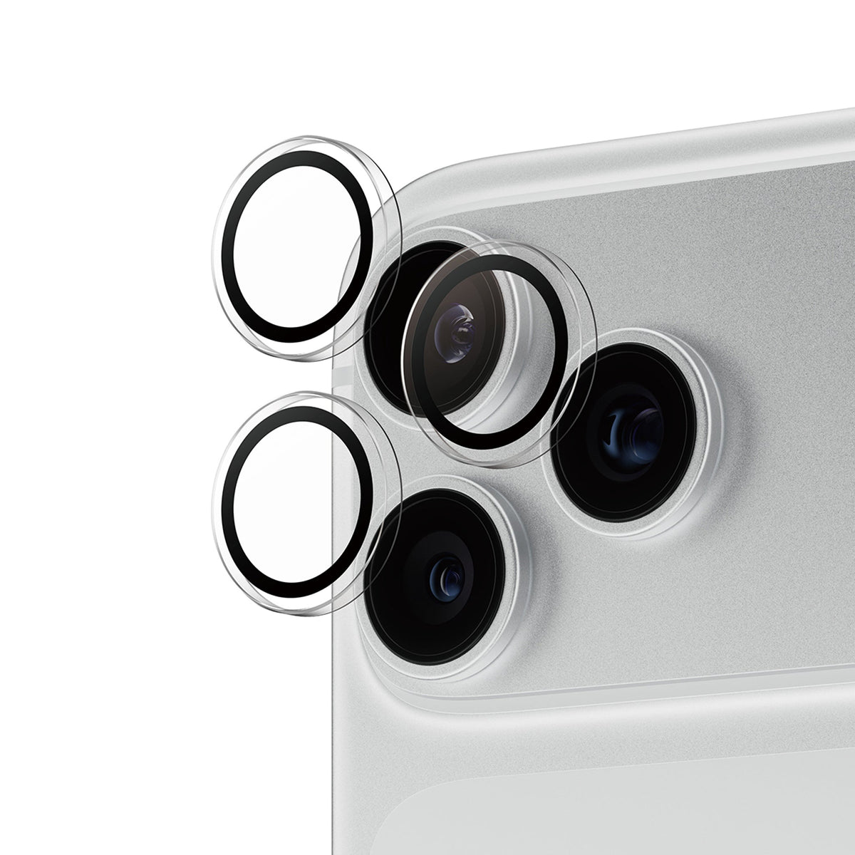 PanzerGlass Hoops Camera Lens Protector for iPhone 18 Pro/Pro Max (2026) - Transparent