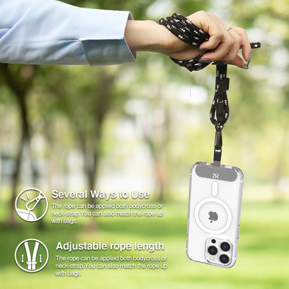 JTLEGEND Phone Lanyard Attachment Rope Connecting Tap, Lightweight 12G Hypalon (Do Not Include Lanyard Rope)