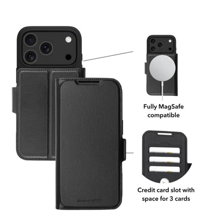 dbramante1928 Oslo Pro Case with MagSafe for iPhone 17 Series - Black