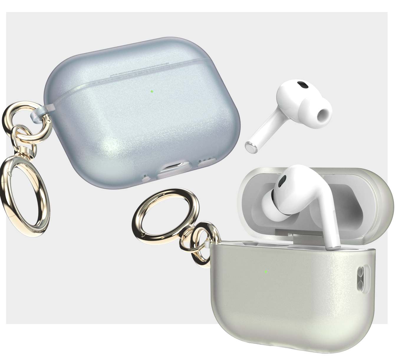JTLEGEND Gleam Shock-Proof Case for AirPods Pro 3 (2025)