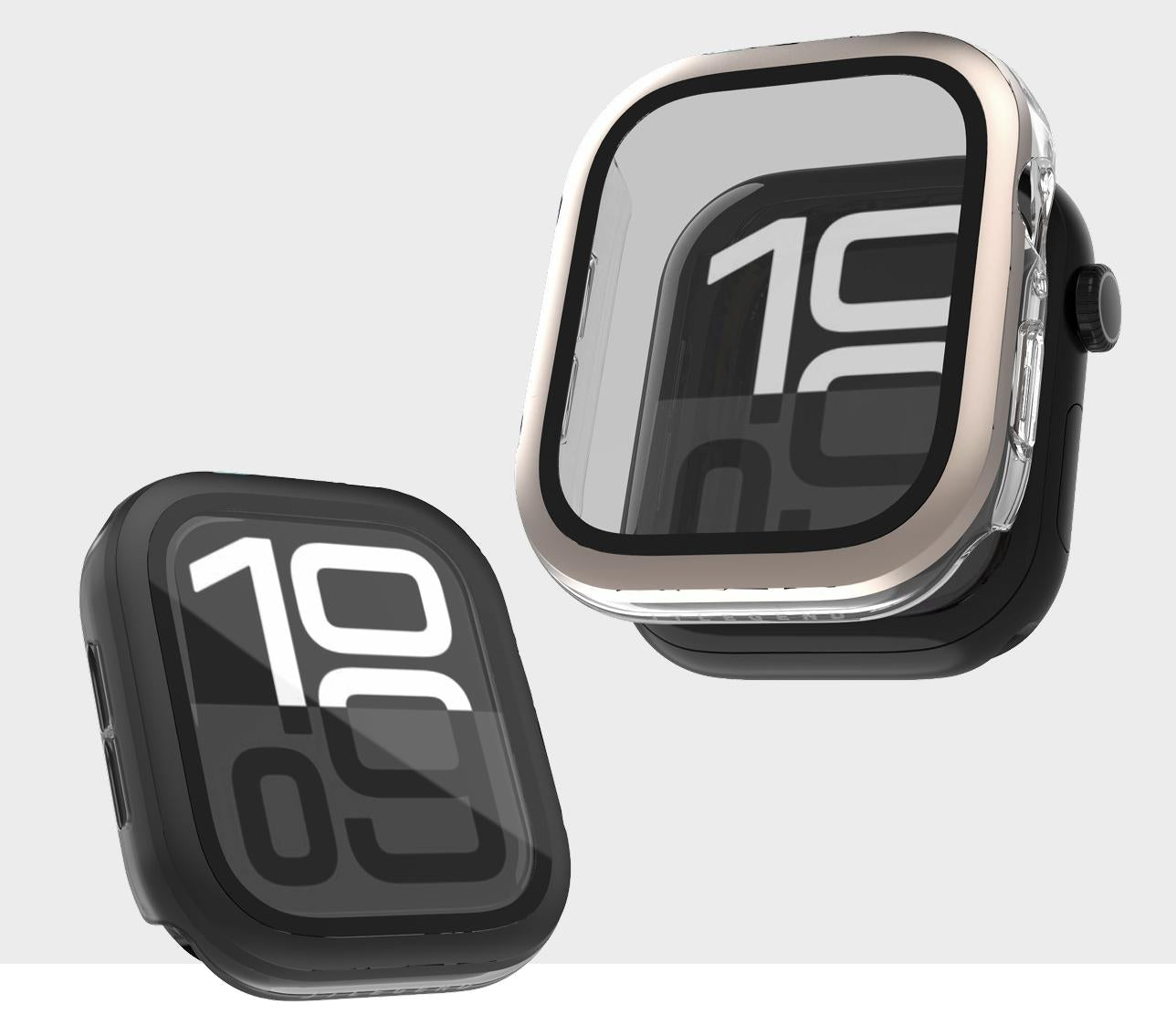 JTLEGEND Fusion Clear Case for Apple Watch Ultra 3/2/1 49mm (2025/2024)