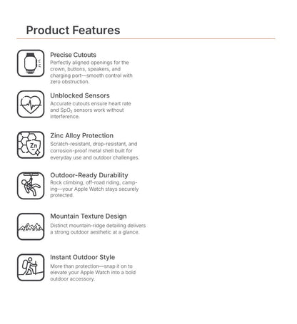 JTLEGEND Terra Case for Apple Watch Series (2025/2024)