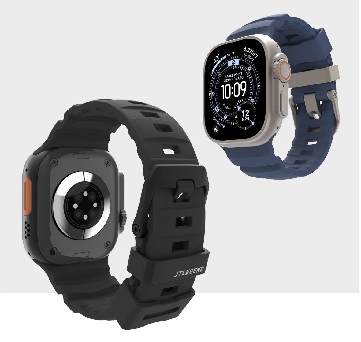 JTLEGEND Terra Outdoor Watchband for Apple Watch 49mm/46mm/45mm/44mm/42mm