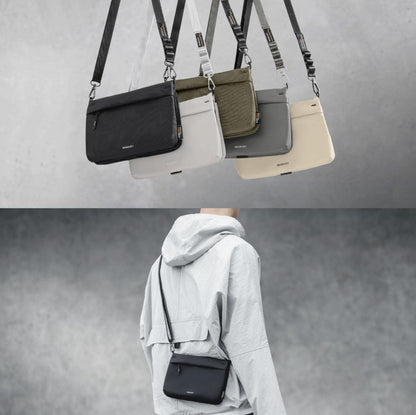 MAGEASY 2L Sacoche Utility Crossbody Bag + Strap Phone Lanyard 20mm
