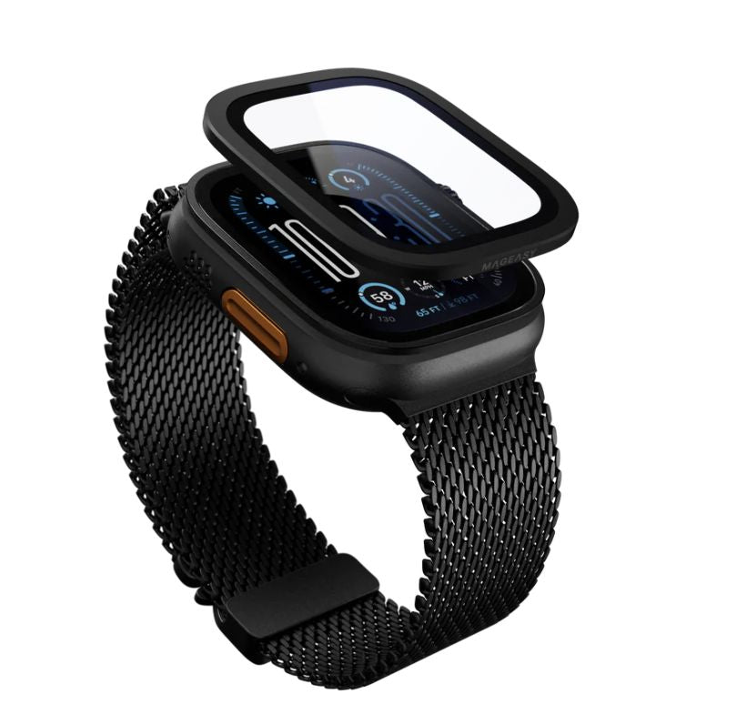 MAGEASY Fortiz Sapphire Screen Protector for Apple Watch Ultra 49mm (2025/2024)