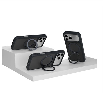 MAGEASY MagStand 360 M Rotating Ring Case with MagSafe for iPhone 17 Series (2025)
