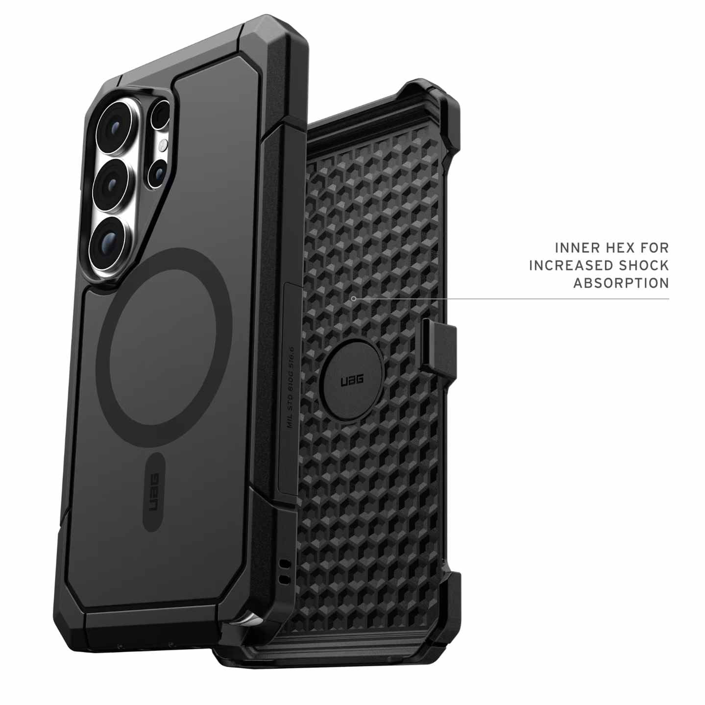 UAG Trooper Magnetic Case with Holster Bundle for Samsung Galaxy S26 Ultra (2026) - Black