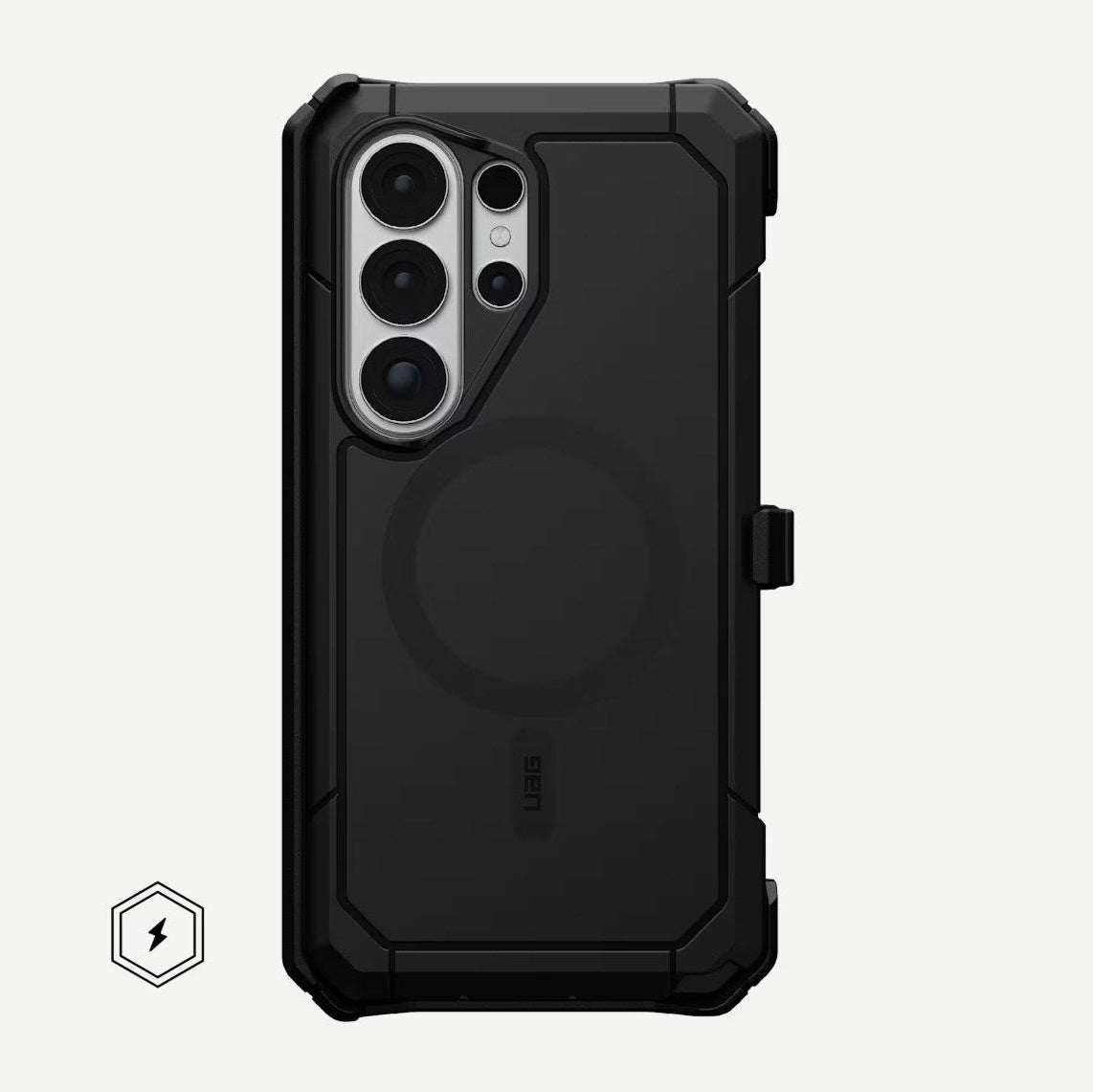 UAG Trooper Magnetic Case with Holster Bundle for Samsung Galaxy S26 Ultra (2026) - Black