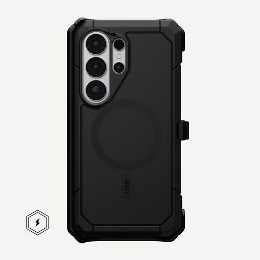 UAG Trooper Magnetic Case with Holster Bundle for Samsung Galaxy S26 Ultra (2026) - Black