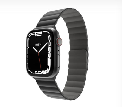 MAGEASY Skin Duo Reversible Silicone Magnetic Band for Apple Watch