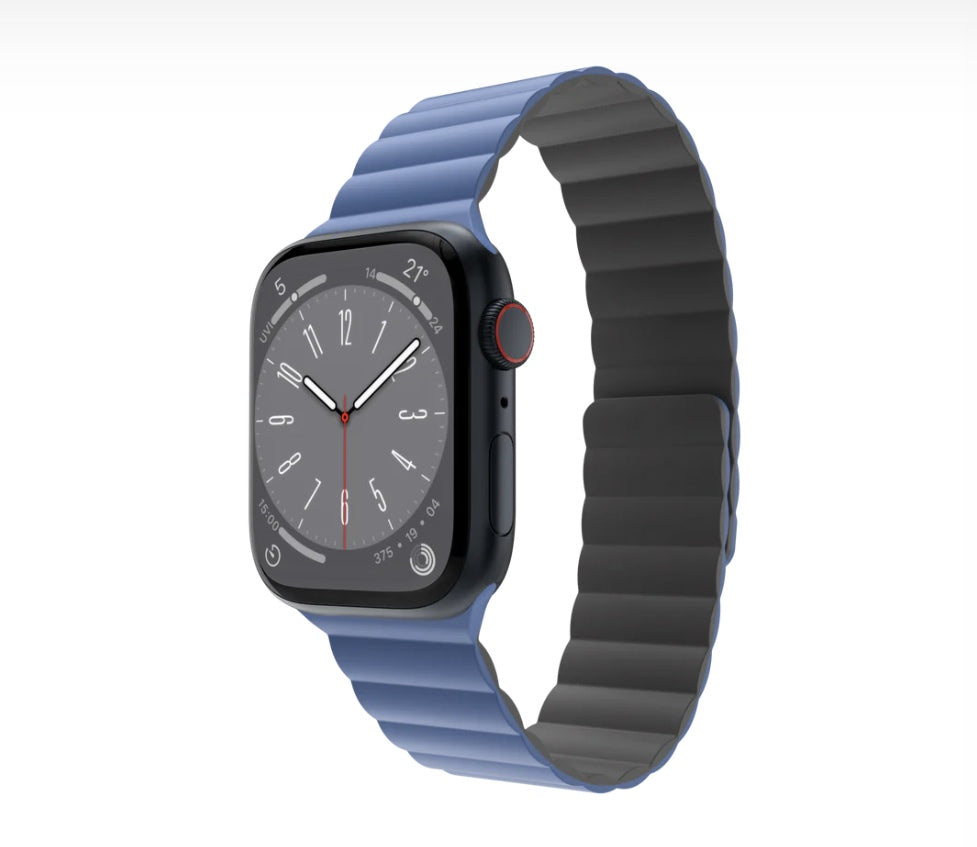 MAGEASY Skin Duo Reversible Silicone Magnetic Band for Apple Watch