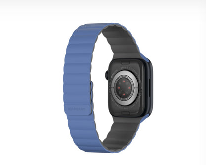 MAGEASY Skin Duo Reversible Silicone Magnetic Band for Apple Watch