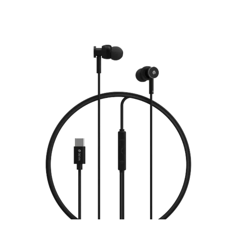 DEVIA Smart Series M1 Metal Wired Earphone (Type-C Digital) EM110