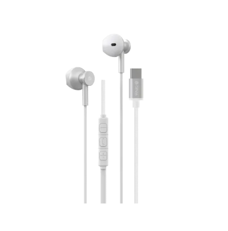 DEVIA Smart Series M2 Metal Wired Earphone (Type-C Digital) EM111