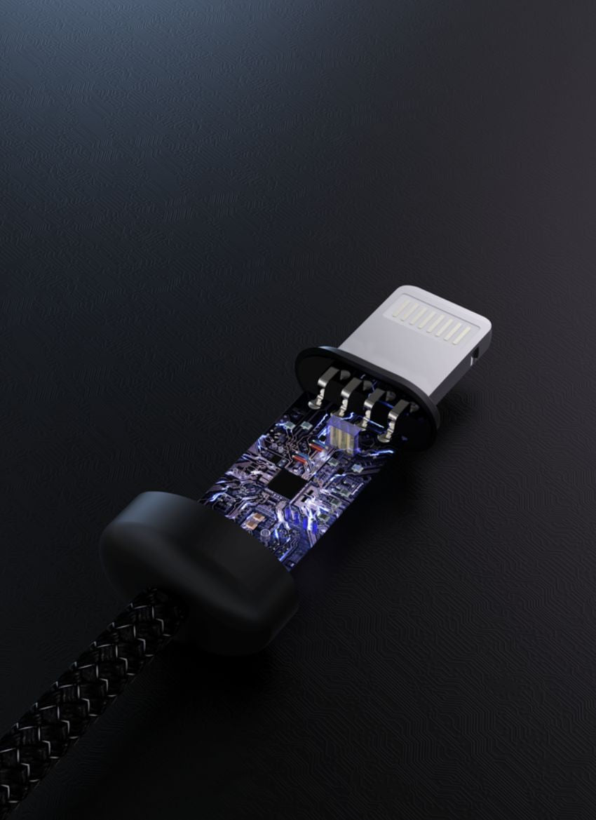 DEVIA Gracious Series C To L PD 27W Fast Cable (3A) - Black