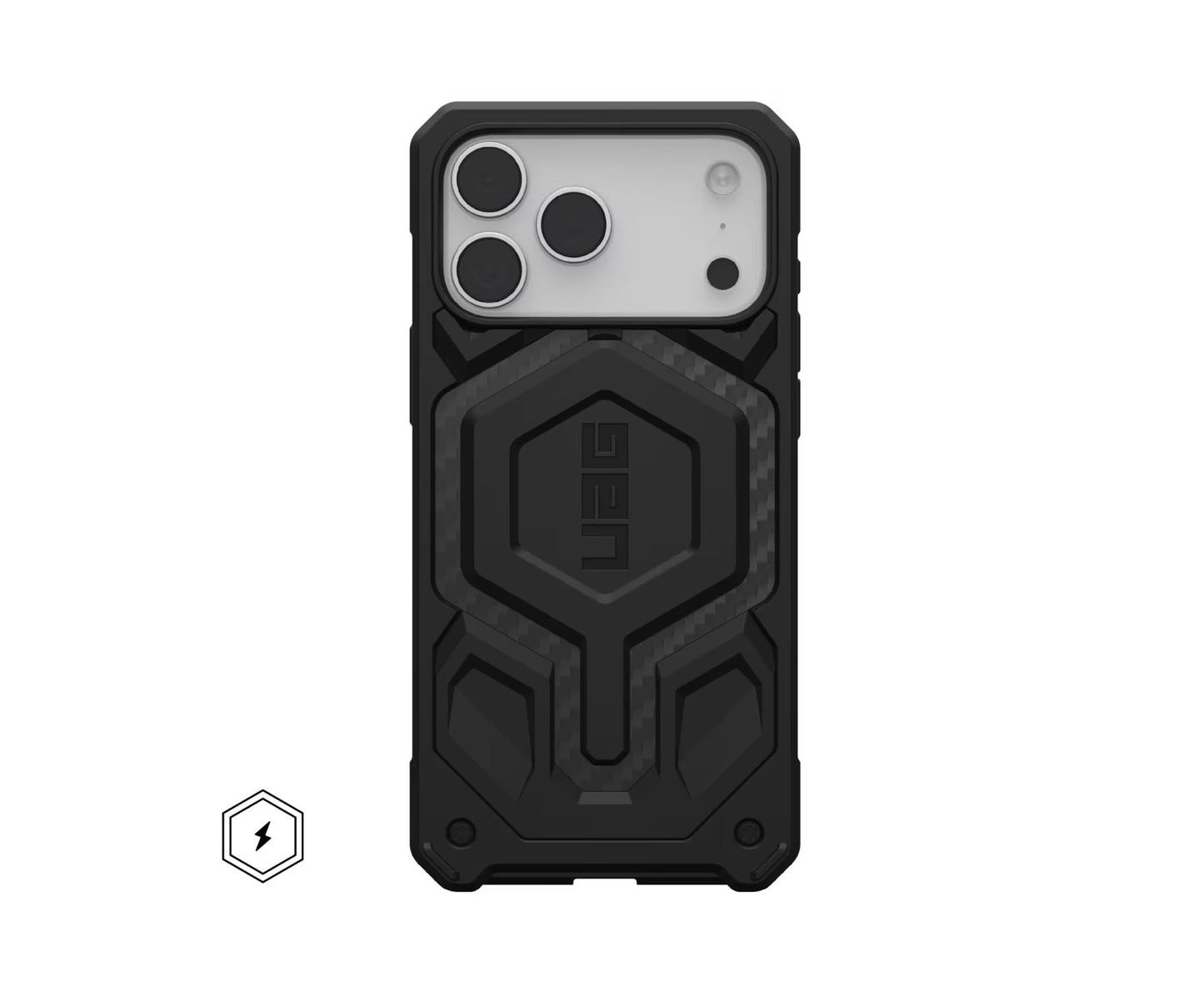 UAG Monarch Pro Case with MagSafe for iPhone 17 Series (2025) - Carbon Fiber
