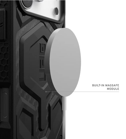UAG Monarch Pro Case with MagSafe for iPhone 17 Series (2025) - Carbon Fiber