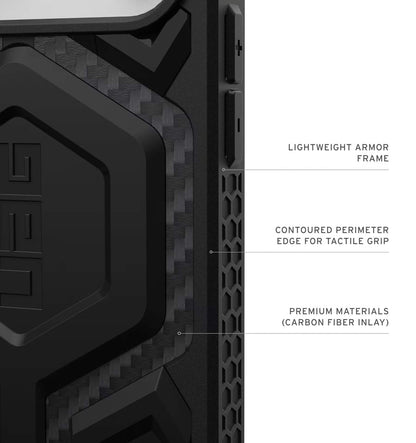 UAG Monarch Pro Case with MagSafe for iPhone 17 Series (2025) - Carbon Fiber