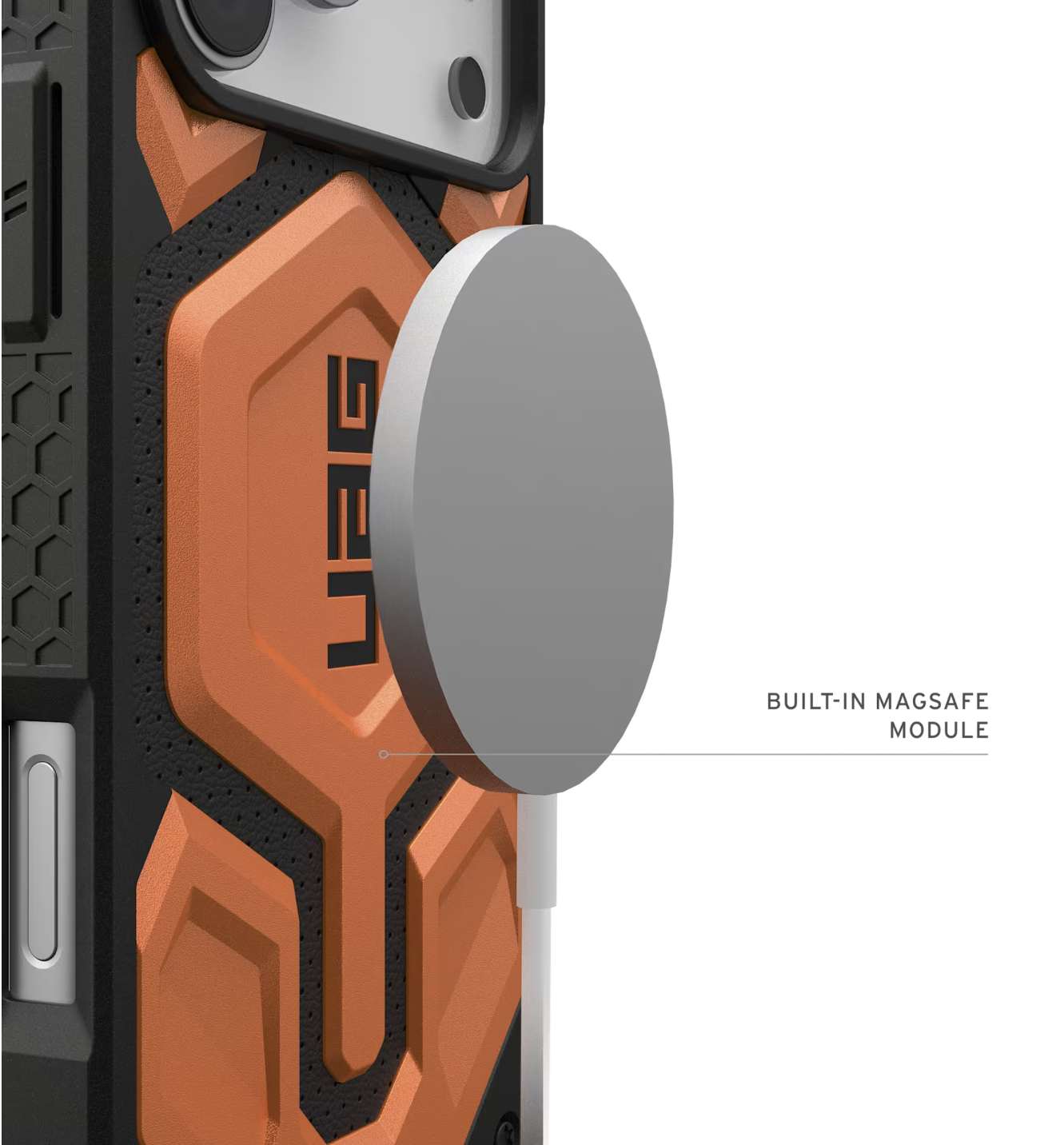 UAG Monarch Pro Case with MagSafe for iPhone 17 Series (2025) - Orange