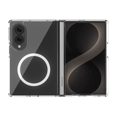 JTLEGEND Hybrid Cushion Mag Case for Samsung Galaxy Z Fold8 Wide (2026) - Crystal