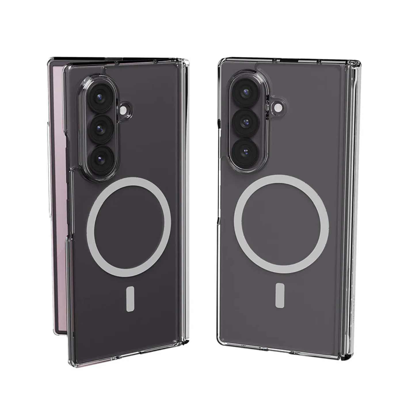 JTLEGEND Hybrid Cushion Mag Case for Samsung Galaxy Z Fold8 Ultra (2026) - Crystal