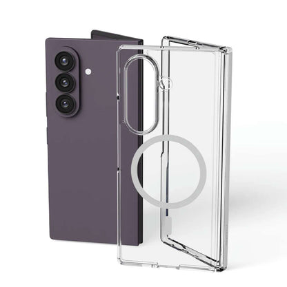 JTLEGEND Hybrid Cushion Mag Case for Samsung Galaxy Z Fold8 Ultra (2026) - Crystal