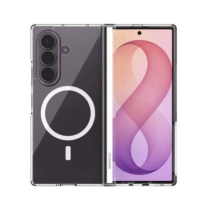 JTLEGEND Hybrid Cushion Mag Case for Samsung Galaxy Z Fold8 Ultra (2026) - Crystal