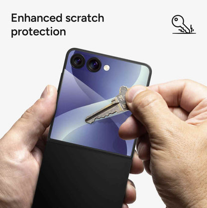 ZAGG INVISIBLESHIELD Glass Elite for Samsung Galaxy Z Flip8 (2026) (Outside) - Clear