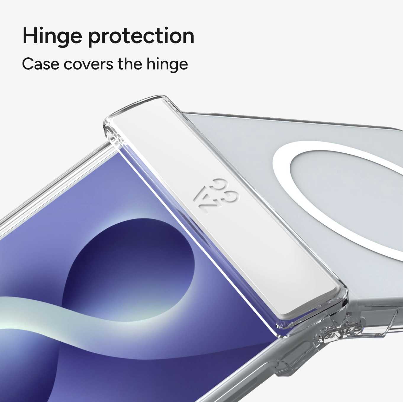 ZAGG Crystal Palace Snap for Samsung Galaxy Z Flip8 (2026) - Clear