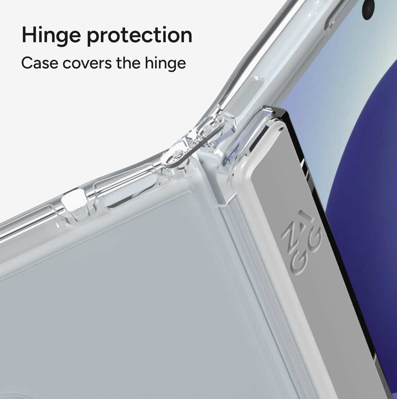 ZAGG Crystal Palace Snap for Samsung Galaxy Z Fold8 Ultra (2026) - Clear