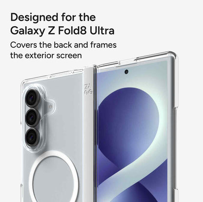 ZAGG Crystal Palace Snap for Samsung Galaxy Z Fold8 Ultra (2026) - Clear
