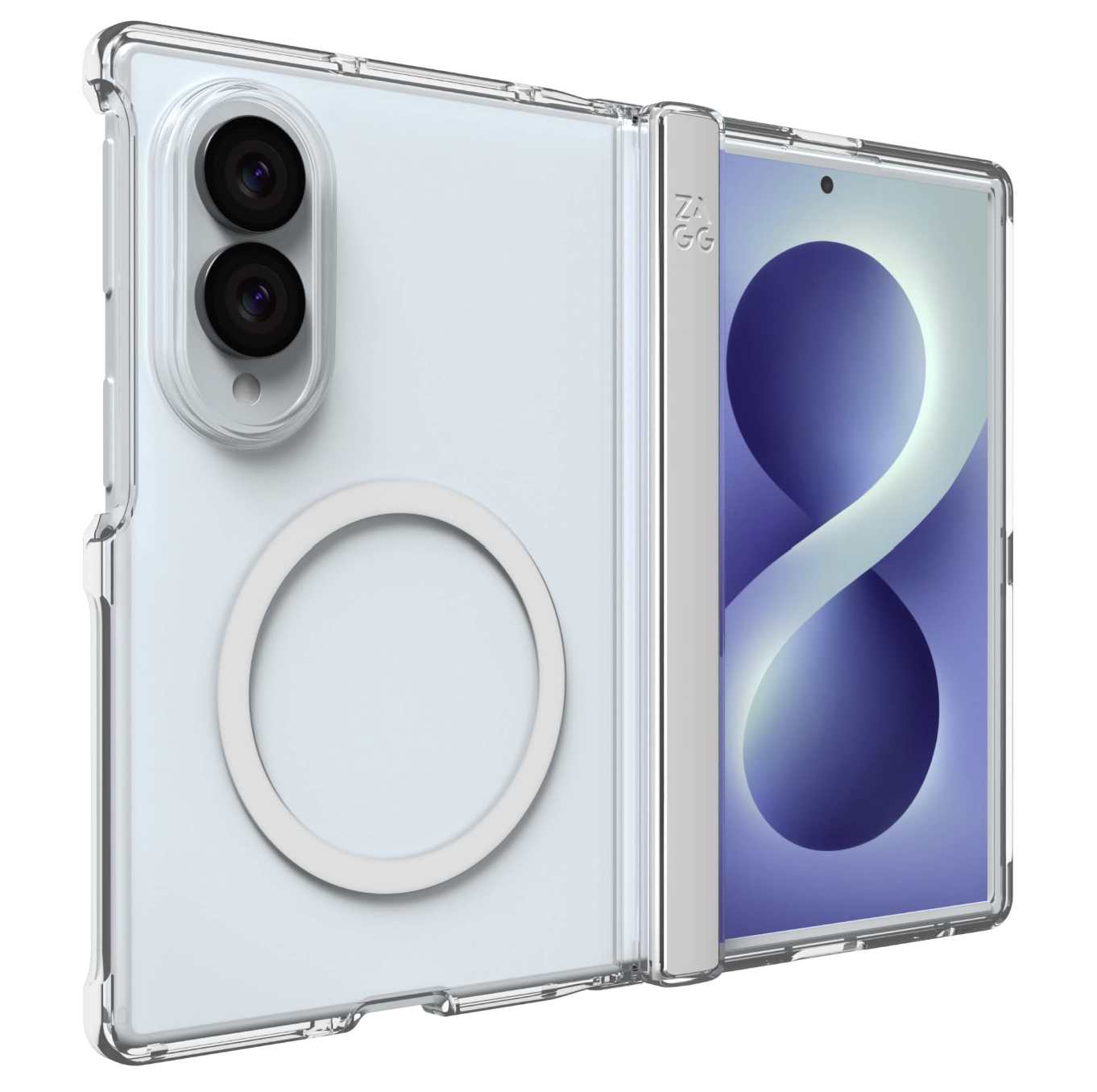 ZAGG Crystal Palace Snap for Samsung Galaxy Z Fold8 Wide (2026) - Clear