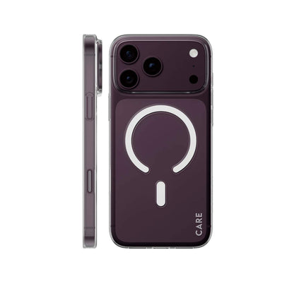 CARE by PanzerGlass SL1M Case with MagSafe for iPhone 18/17 Series (2026/2025) - Transparent
