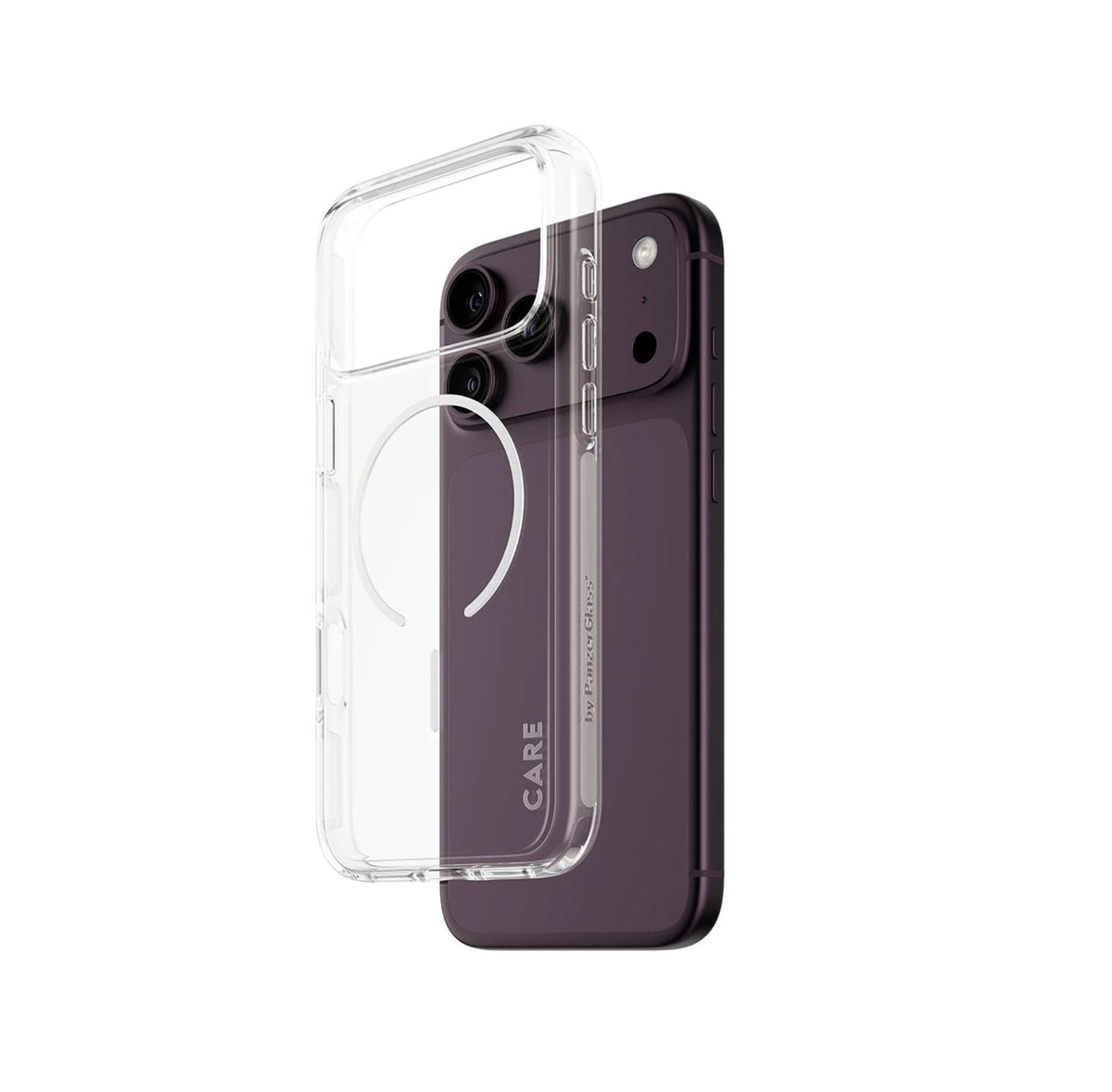 CARE by PanzerGlass Urban Explorer Case with MagSafe for iPhone 18/17 Series (2026) - Transparent
