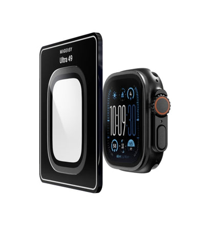 MAGEASY Fortiz Sapphire Screen Protector for Apple Watch Ultra 49mm (2025/2024)