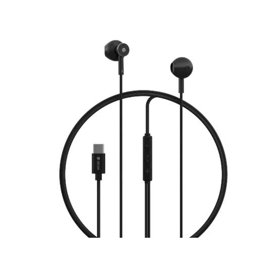 DEVIA Smart Series M2 Metal Wired Earphone (Type-C Digital) EM111