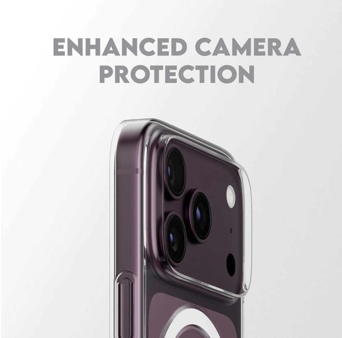 CARE by PanzerGlass SL1M Case with MagSafe for iPhone 18/17 Series (2026/2025) - Transparent