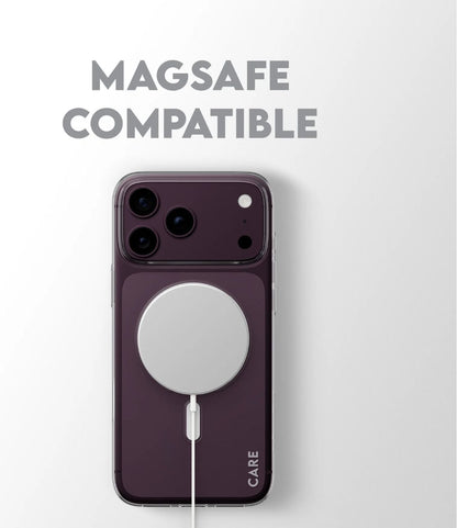 CARE by PanzerGlass SL1M Case with MagSafe for iPhone 18/17 Series (2026/2025) - Transparent