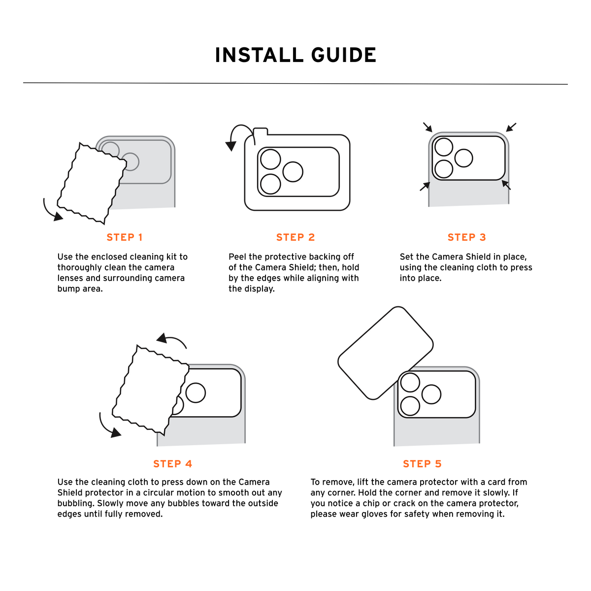 UAG Camera Shield install guide