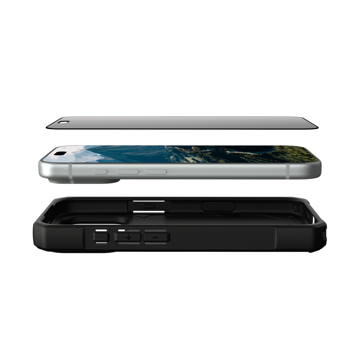 UAG Glass Shield 2-Way Privacy iPhone 18 Pro