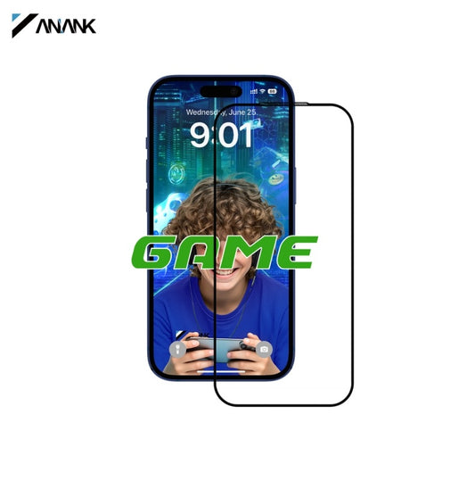 ANANK 2.5D Game Edition Anti-Fingerprint Matte Tempered Glass for Apple iPhone 17 Series (2025)