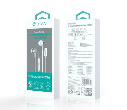 DEVIA Smart Series M2 Metal Wired Earphone (Type-C Digital) EM111