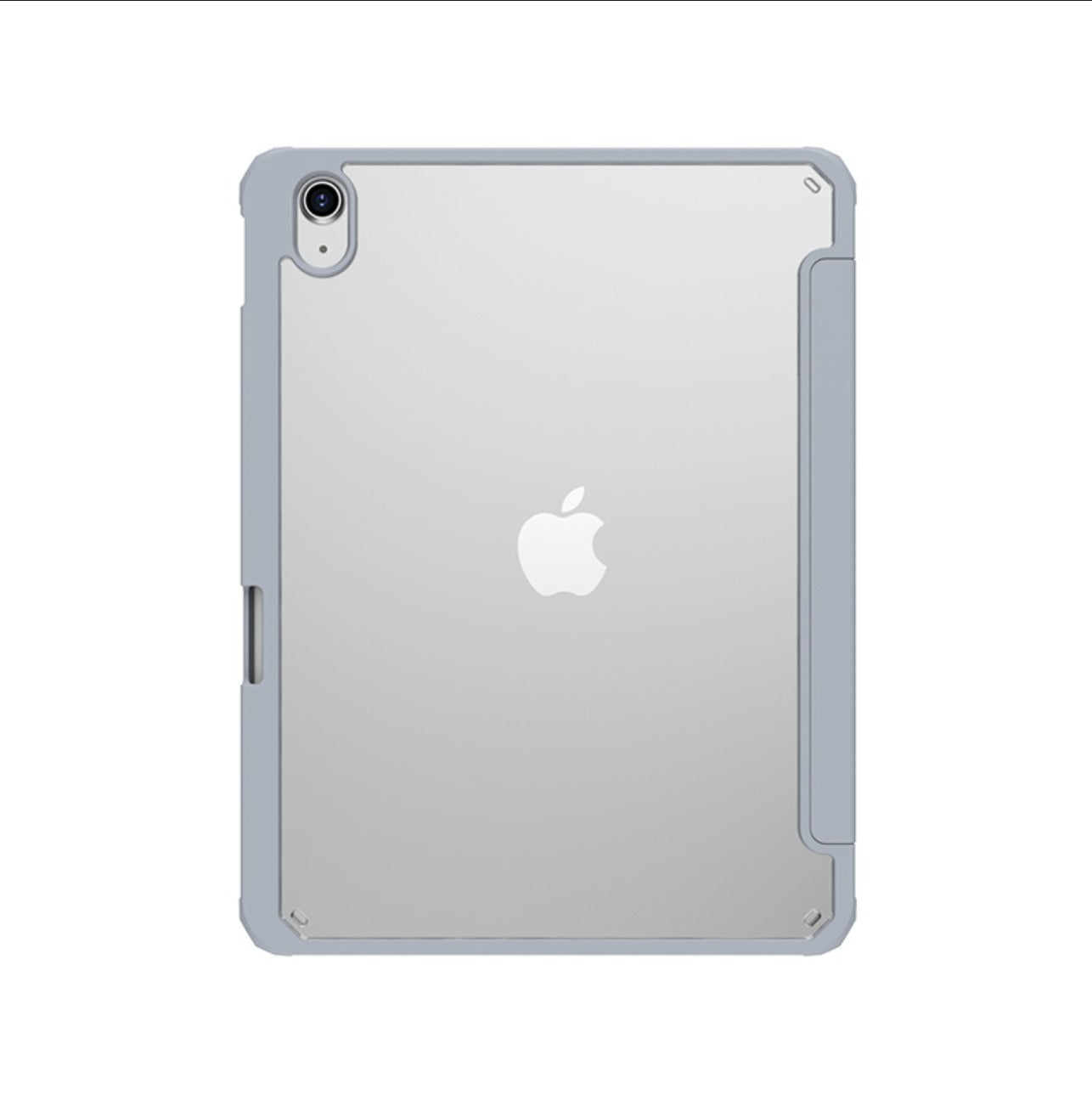 JTLEGEND Youth Q.C.A.C. Clear Magnetic Stand Case with Pencil Slot for iPad A16 Chip 11" (2025)/iPad 10th Generation 10.9" (2022)