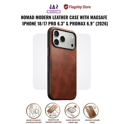 Nomad Modern Leather Case with MagSafe