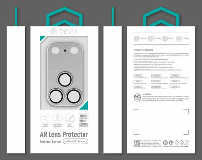 DEVIA Armour Series Full Lens Protector for iPhone 17 Series (2025)