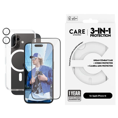 CARE by PanzerGlass Flagship 3-in-1 Bundle