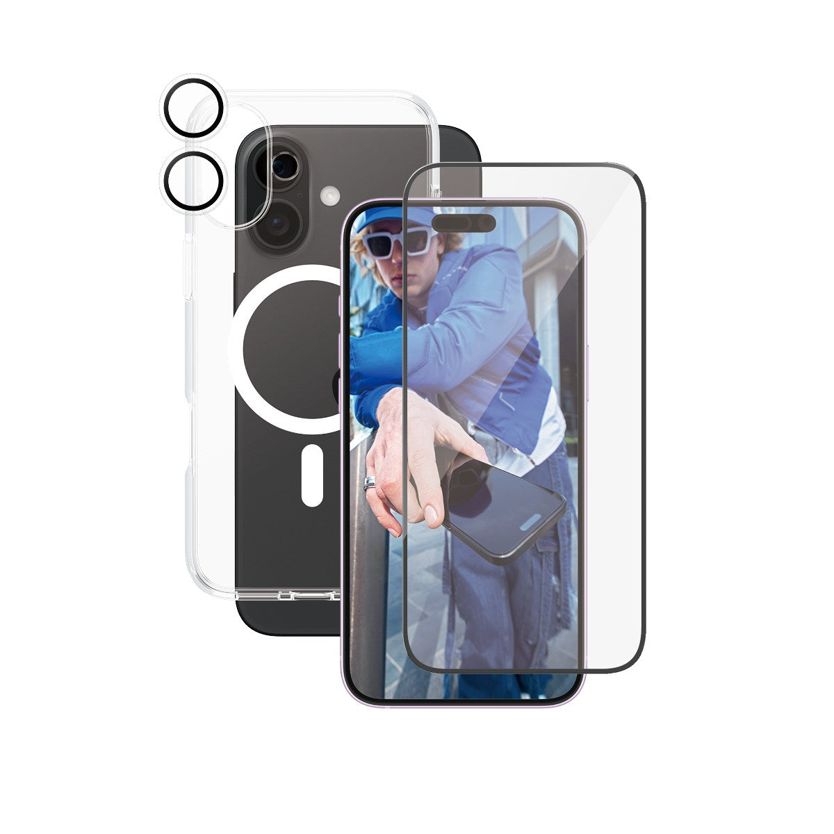 CARE by PanzerGlass Flagship 3-in-1 Bundle